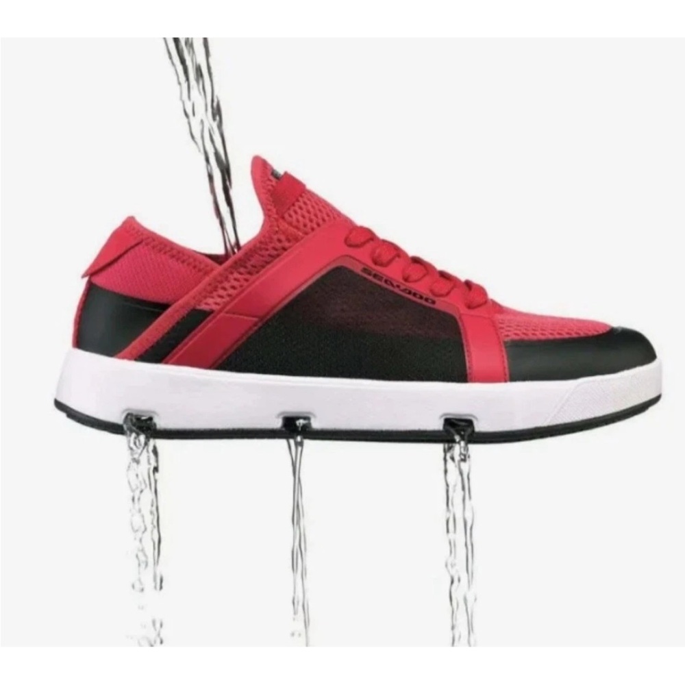 Men's Red and Black Swim Sneakers